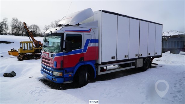 2000 SCANIA P124G360 Used Box Trucks for sale