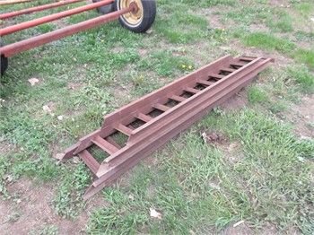 HOMEMADE HEAVY RAMPS PAIR TRAILER RAMPS Used Ramps Truck / Trailer Components auction results
