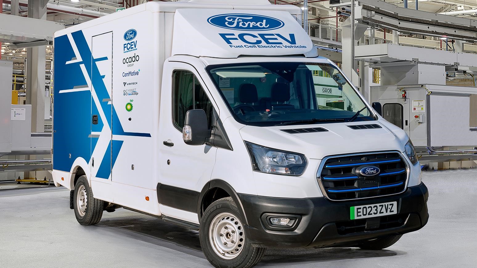 Ford Pursuing Hydrogen Fuel Cell Research Featuring E-Transit