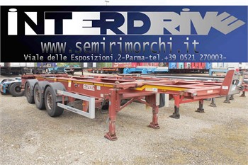 2011 CHIAVETTA SEMIRIMORCHIO PORTACONTAINER 20-30-TANK ADR CHIAVE Used Skeletal Trailers for sale
