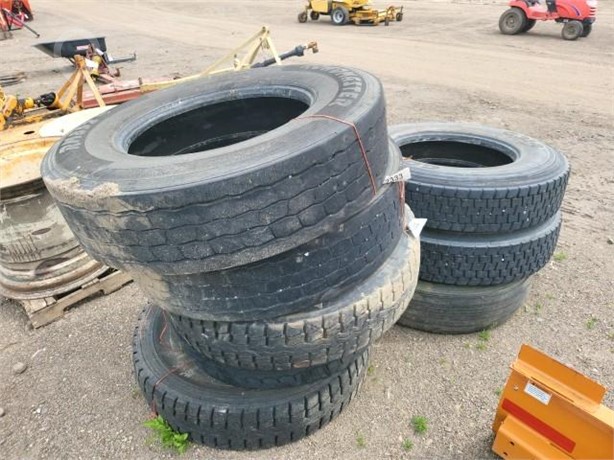 (8) SEMI TIRES Used Tyres Truck / Trailer Components auction results