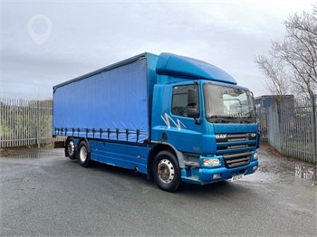 2004 DAF CF75.310 Used Curtain Side Trucks for sale
