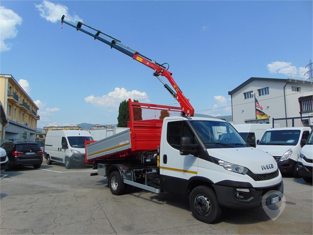 2016 IVECO DAILY 60C17 Used Tipper Crane Vans for sale