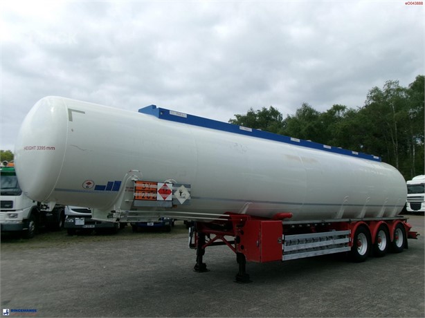 2012 FELDBINDER FUEL TANK ALU 44.6 M3 + PUMP Used Benzintank Tank / Silo-auflieger zum verkauf