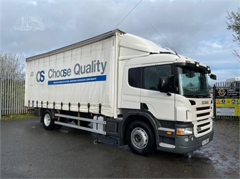 2005 SCANIA P270 Used Curtain Side Trucks for sale