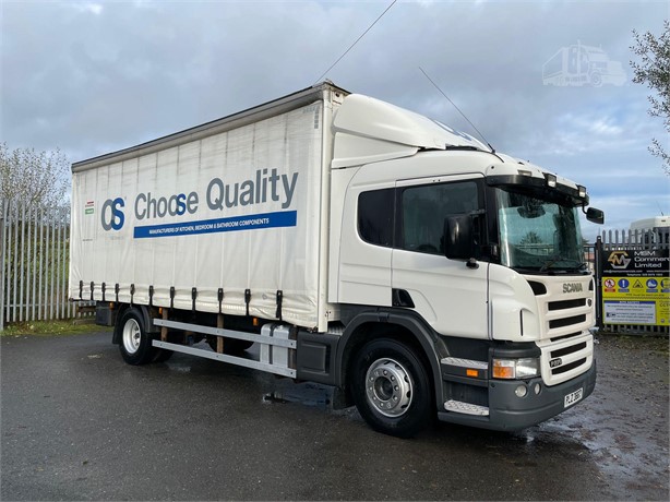 2005 SCANIA P270 Used Curtain Side Trucks for sale