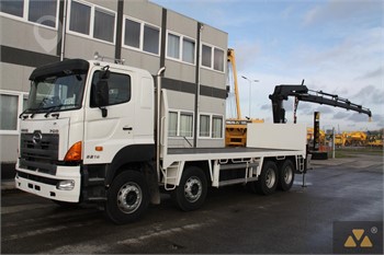 2007 HINO 700 3241 Used Crane Trucks for sale