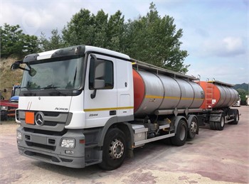 2010 MERCEDES-BENZ ACTROS 2544 Used Fuel Tanker Trucks for sale