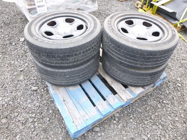 GOODYEAR 245/55R18 TIRES Used Tyres Truck / Trailer Components auction results