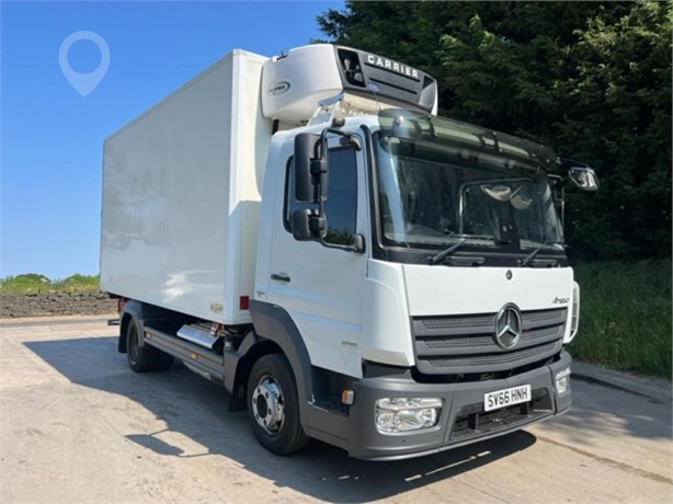2016 MERCEDES-BENZ ATEGO 818 Used Curtain Side Trucks for sale