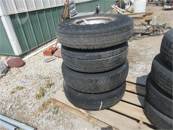 8 BOLT WHEELS 7.50-16 Used Wheel Truck / Trailer Components auction results