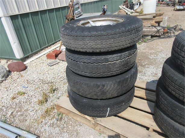 8 BOLT WHEELS 7.50-16 Used Wheel Truck / Trailer Components auction results
