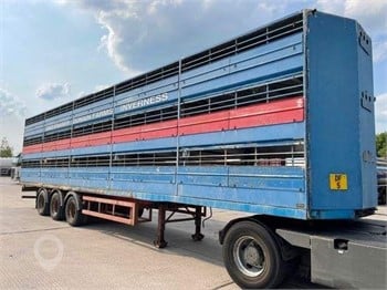 1992 PLOWMAN TRAILER Used Livestock Trailers for sale