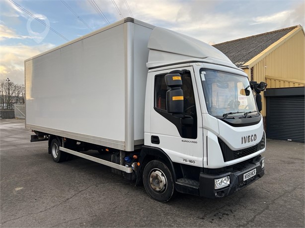 2018 IVECO EUROCARGO 75E16 Used Box Trucks for sale