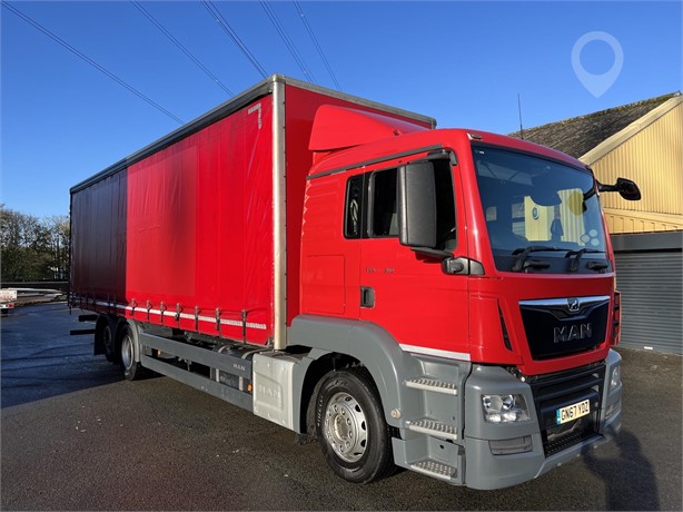 2017 MAN TGS 26.360 Used Curtain Side Trucks for sale