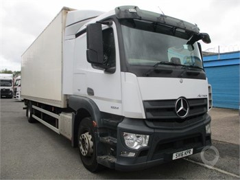 2016 MERCEDES-BENZ ACTROS 1824 Used Box Trucks for sale