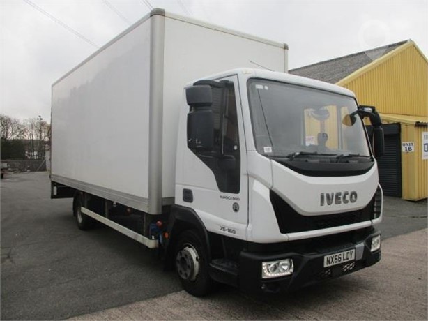 2016 IVECO EUROCARGO 75-160 Used Box Trucks for sale