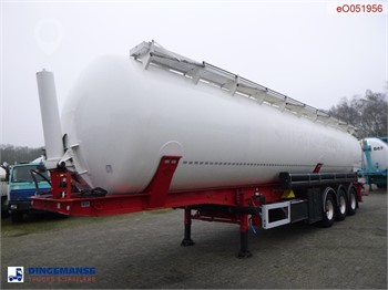 2015 FELDBINDER Powder tank alu 63 m3 (tipping) Used Powder Tanker Trailers for sale