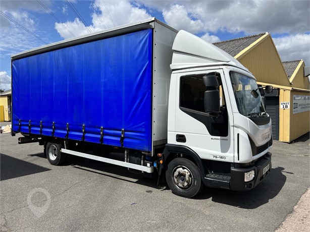 2017 IVECO EUROCARGO 75E16 Used Curtain Side Trucks for sale