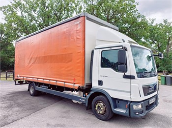 2016 MAN TGL 12.180 Used Curtain Side Trucks for sale