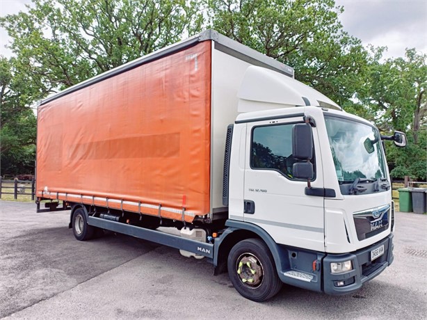 2016 MAN TGL 12.180 Used Curtain Side Trucks for sale