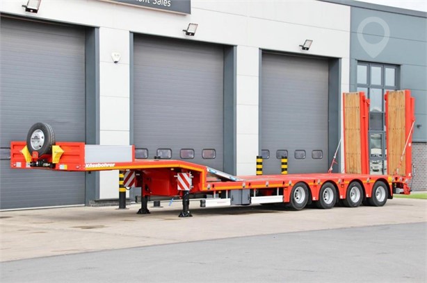 2024 KÄSSBOHRER 4  AXLE NON-EXTENDABLE REAR STEER LOW LOADER TRAIL New Low Loader Trailers for sale