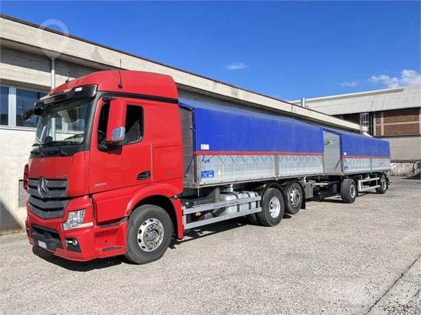2017 MERCEDES-BENZ ACTROS 2551 Used Drawbar Trucks for sale