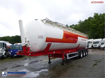 2011 FELDBINDER Powder tank alu 60 m3 (tipping) Used Powder Tanker Trailers for sale