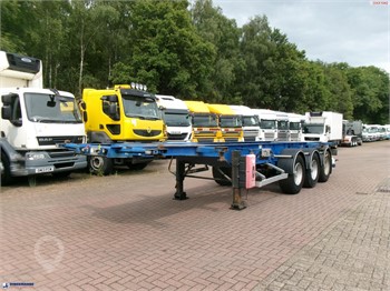 2003 GENERAL TRAILERS 3-AXLE CONTAINER TRAILER 20-25-30 FT Used Skeletal Trailers for sale