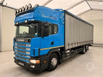 2003 SCANIA P114L340 Used Curtain Side Trucks for sale