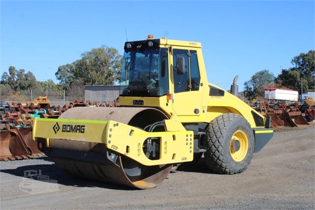 2014 BOMAG BW211D-4 Used Smooth Drum Rollers / Compactors for sale