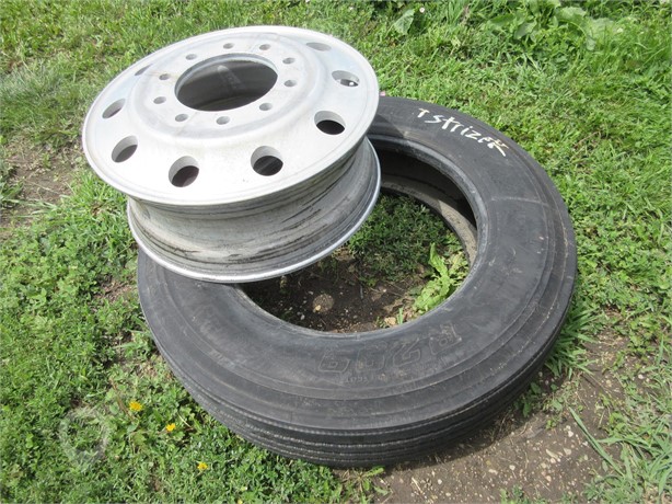 ALCOA 24.5X8.25 RIM AND TIRE Used Wheel Truck / Trailer Components auction results