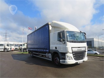 2017 DAF CF250 Used Curtain Side Trucks for sale
