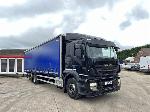 2015 IVECO STRALIS 330 Used Curtain Side Trucks for sale