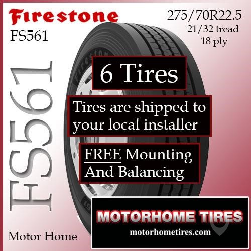 FIRESTONE 275/70R22.5 New Tyres Truck / Trailer Components for sale