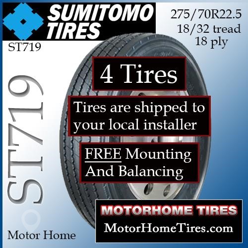 SUMITOMO 275/70R22.5 New Tyres Truck / Trailer Components for sale