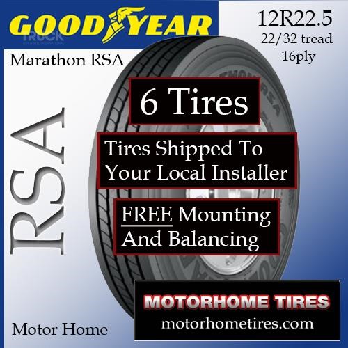 GOODYEAR 12R22.5 New Reifen LKW- / Anhängerkomponenten zum verkauf