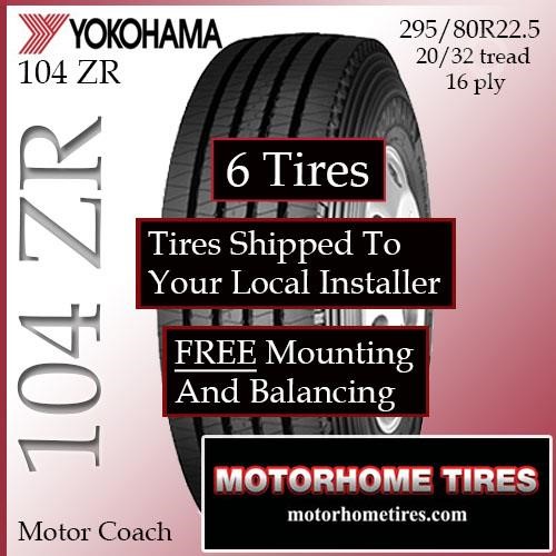 YOKOHAMA 295/80R22.5 New Tyres Truck / Trailer Components for sale