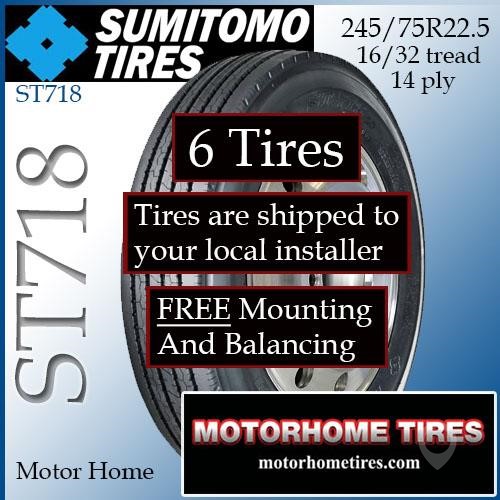 SUMITOMO 245/75R22.5 New Tyres Truck / Trailer Components for sale