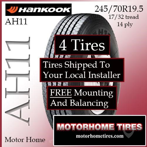 HANKOOK 245/70R19.5 New Tyres Truck / Trailer Components for sale
