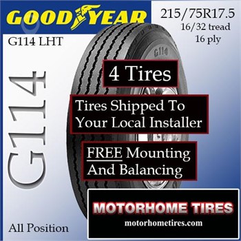 GOODYEAR 215/75R17.5 New Tyres Truck / Trailer Components for sale