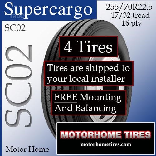 SUPERCARGO 255/70R22.5 New Reifen LKW- / Anhängerkomponenten zum verkauf