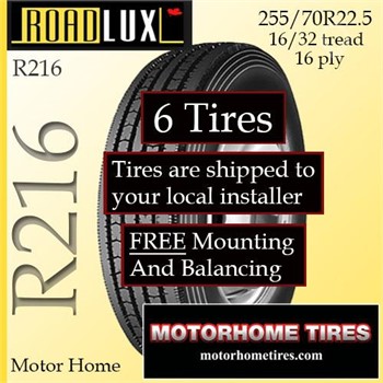 ROADLUX 255/70R22.5 New Tyres Truck / Trailer Components for sale