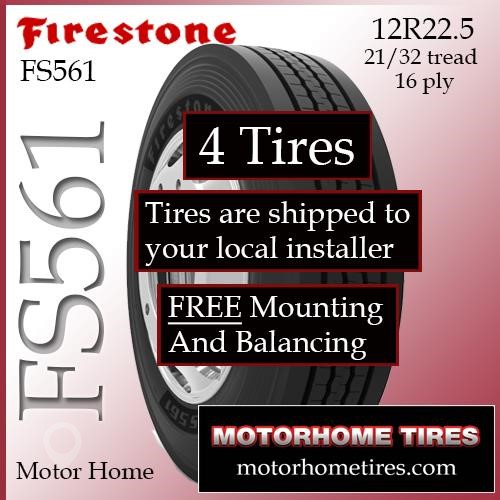 FIRESTONE 12R22.5 New Tyres Truck / Trailer Components for sale