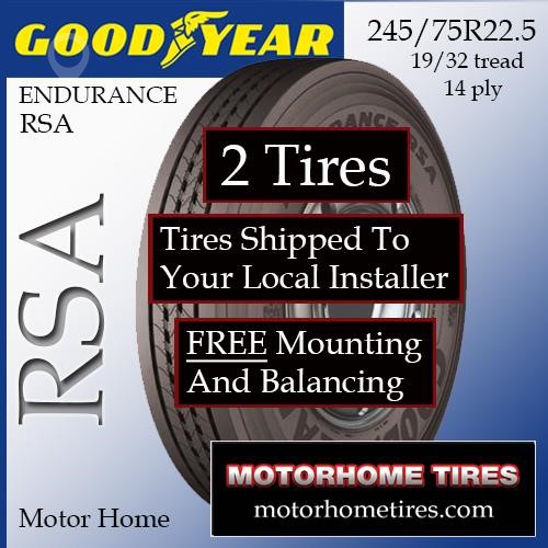 GOODYEAR 245/75R22.5 New Tyres Truck / Trailer Components for sale