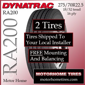 DYNATRAC 275/70R22.5 New Tyres Truck / Trailer Components for sale