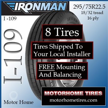 IRONMAN 295/75R22.5 New Tyres Truck / Trailer Components for sale