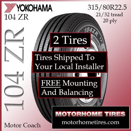 YOKOHAMA 315/80R22.5 New Tyres Truck / Trailer Components for sale