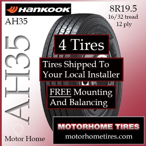 HANKOOK 8R19.5 New Tyres Truck / Trailer Components for sale
