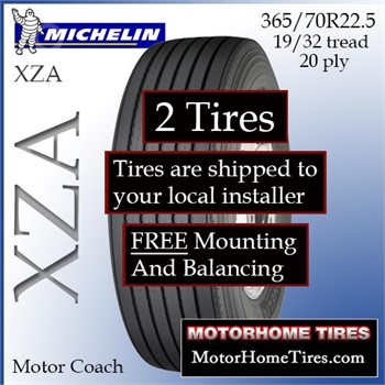 MICHELINXZASET 365/70R22.5 New Tyres Truck / Trailer Components for sale